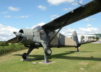 XP822 @ EGVP - LOOKING WEATHER WORN AT THE AAC MUSEUM - by BIKE PILOT