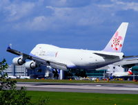 B-18709 @ EGCC - China Airlines Cargo - by Chris Hall