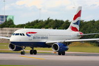 G-EUPC @ EGCC - British Airways - by Chris Hall