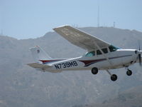 N739MB @ SZP - 1978 Cessna 172N SKYHAWK II, Lycoming O-320-E2D 150 Hp, takeoff climb Rwy 22 - by Doug Robertson