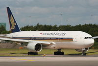 9V-SVH @ EGCC - Singapore Airlines - by Chris Hall