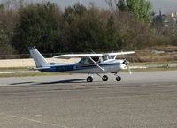 N152WA @ AJO - TEMCO International 1979 Cessna 152 taxiing for takeoff @ Corona Airport, CA - by Steve Nation