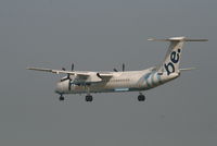 G-JEDO @ EBBR - several seconds before landing on rwy 25L - by Daniel Vanderauwera