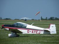G-AYEJ @ EGBK - Jodel visiting Sywell