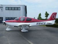 N164CS @ EGBT - SR20 at Cirrus city - by Simon Palmer