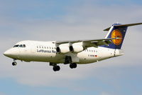 D-AVRM @ EGCC - Lufthansa Regional operated by CityLine - by Chris Hall