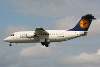 D-AVRM @ EGCC - Lufthansa Regional operated by CityLine - by Chris Hall