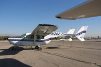 N3827U @ AJO - 1963 Cessna 336 @ photographer friendly Corona Municipal airport, Ca - by Steve Nation