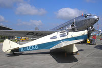 G-AEEG @ EHLE - Aviodrome Aviation Museum at Lelystad Airport , Melbourne Race Fly In - by Henk Geerlings