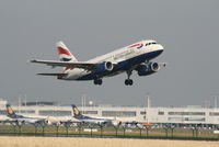 G-EUPN @ EBBR - Flight BA391 is taking off from rwy 07R - by Daniel Vanderauwera