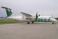 C-GKTA @ YYC - Jazz DeHavilland Canada Dash 8-300 - by Thomas Ramgraber-VAP