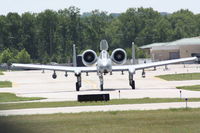 81-0994 @ TVC - From The 110th Fighter Wing, Battle Creek ANGB, Taxi To USCG Hangar - by Mel II