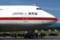 20-1102 @ YVR - Emperor of Japan arrives in Vancouver on his Canadian tour - by metricbolt