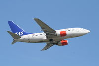LN-RRY @ EBBR - Flight SK4744 is taking off from rwy 07R - by Daniel Vanderauwera