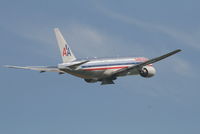 N755AN @ EBBR - Flight AA089 is taking off from rwy 07R - by Daniel Vanderauwera