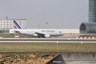 F-GRXN @ LFPG - on take-off at CDG - by juju777