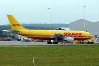 OO-DIJ @ EGNX - DHL A300F at East Midlands UK - by Terry Fletcher