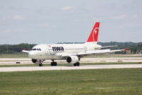 N338NB @ GRR - NWA1240 - KDTW-KGRR - Landing RWY 26L - by Mel II