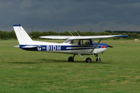 G-BIDH @ EGNY - Cessna 152 at Beverley - by Terry Fletcher
