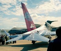 RA-43130 @ LFPB - Yakovlev Yak-130 Prototype at the Aerosalon Paris 1997 - by Ingo Warnecke