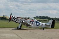 G-HAEC @ EGSU - 'Big Beautiful Doll' at Duxford Flying Legends July 09 - by Eric.Fishwick