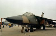 72-1448 @ MHZ - F-111F of 495th Tactical Fighter Squadron/48th Tactical Fighter Wing on display at the 1978 Mildenhall Air Fete. - by Peter Nicholson