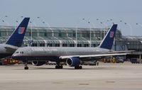 N580UA @ KORD - Boeing 757-200 - by Mark Pasqualino