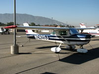 N2420J @ AJO - 1966 Cessna 150G @ photographer friendly Corona Municipal Airport, CA - by Steve Nation