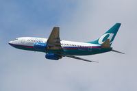 N283AT @ KLAX - Air Tran Boeing 737-7BD, N283AT, 25R departure KLAX - by Mark Kalfas