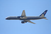 N589UA @ KLAX - United Airlines Boeing 757-222, N589UA departs KLAX RWY 25R - by Mark Kalfas