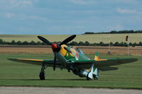 D-FAFA @ EGSU - D-FAFA Yak-9UM at Duxford Flying Legends Air Show July 09