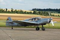 D-EBEI @ EGSU - D-EBEI at Duxford Flying Legends Air Show July 09 - by Eric.Fishwick