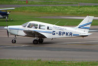 G-BPKR @ EGBJ - Piper Pa-28-151 at Gloucestershire (Staverton) Airport - by Terry Fletcher