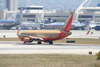 N798SW @ KLAX - Southwest Boeing 737-7AD, N798SW leaving 25L KLAX - by Mark Kalfas