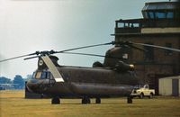 68-15863 @ MHZ - CH-47C Chinook of the US Army's 180th Aviation Company at the 1976 Mildenhall Air Fete. - by Peter Nicholson