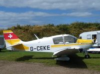 G-CEKE - Robin DR400 at Shenington - by Simon Palmer