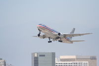 N338AA @ KLAX - American Airlines Boeing 767-223, N338AA, 25R departure. - by Mark Kalfas