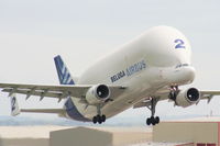 F-GSTB @ EGNR - Airbus Transport International - by Chris Hall