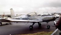 VN-9 @ EGLF - Valmet L-70 Vinka (Miltrainer) at Farnborough International 1980 - by Ingo Warnecke