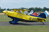 G-ODDS @ EGSF - Pitts S-2A competing in the 2009 Mazda Aerobatic Championships held at Peterborough Conington - by Terry Fletcher