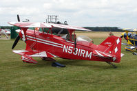 N531RM @ EGSF - Aviat  S-2C competing in the 2009 Mazda Aerobatic Championships held at Peterborough Conington - by Terry Fletcher