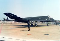 85-0830 @ MHZ - F-117A Nighthawk, callsign Retro 41, of 37th Fighter Wing at the 1992 Mildenhall Air Fete. - by Peter Nicholson