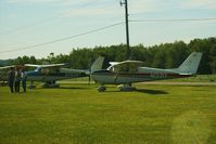 N1331Y @ 2D7 - Two vintage 172's at the Father's Day fly-in, Beach City, Ohio. - by Megan Simmermon