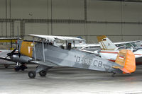 D-EFCB @ LOLW - Bücker in the Hangar at Wels Aerodrome - by P. Radosta - www.austrianwings.info