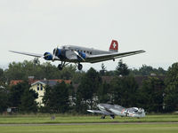 HB-HOT @ LOLW - Ju 52 and Me 109 on the same picture ... - by P. Radosta - www.austrianwings.info