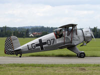 D-EMKP @ LOLW - Bücker Jungmeister in Luftwaffe colors - by P. Radosta - www.austrianwings.info