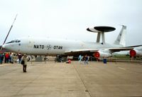 LX-N90455 @ EGQL - E-3A Sentry of the NATO Airborne Early Warning Force at the 1992 Leuchars Airshow. - by Peter Nicholson