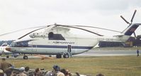 CCCP-06141 @ EGLF - Mil Mi-26 HALO at Farnborough International 1984 - by Ingo Warnecke