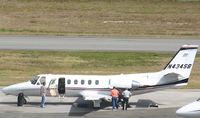 N434SB @ TNCM - having repairs at the cargo ramp - by daniel jef