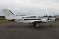 N5826C @ ANE - 1979 Cessna 402C, c/n: 402C0050 - by Timothy Aanerud